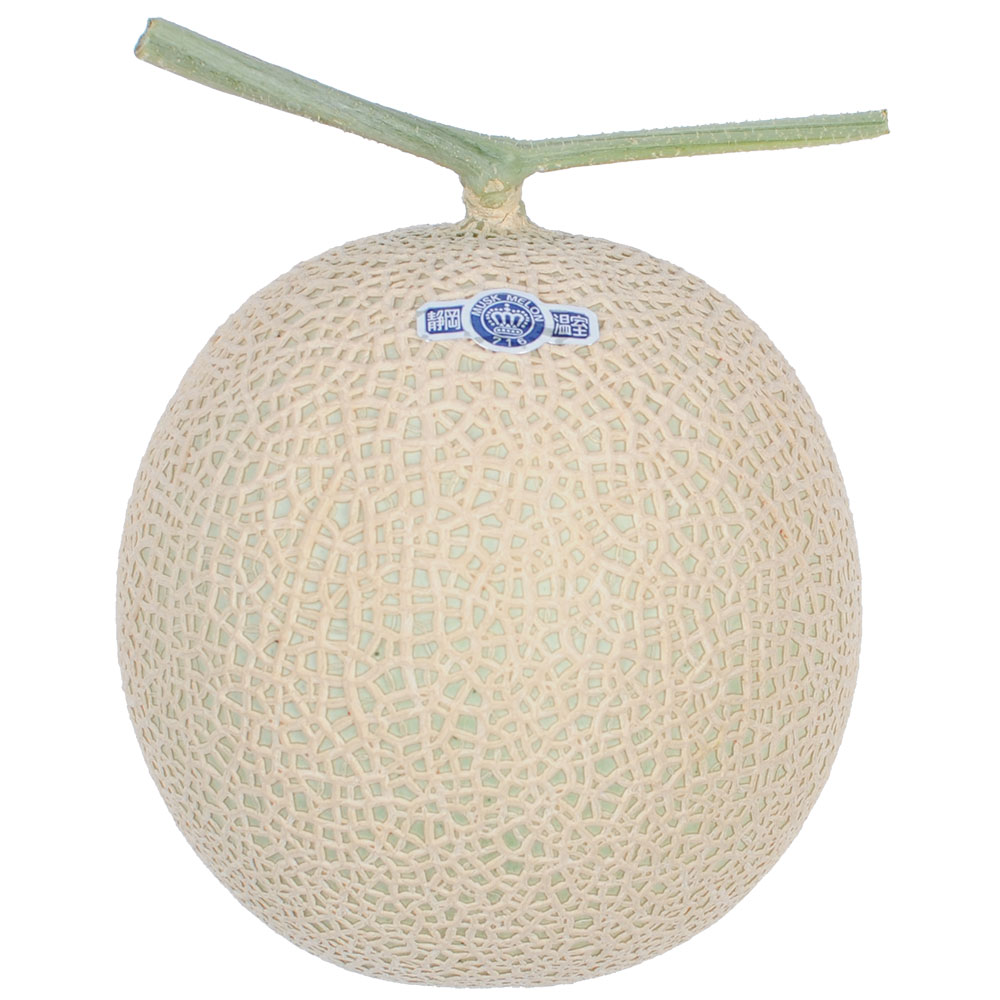 ＜贈答用＞ 静岡クラウンメロン 山 等級(約1.4kg) / Shizuoka Crown Melon,  &quot;Yama&quot; Grade, 1.4kg