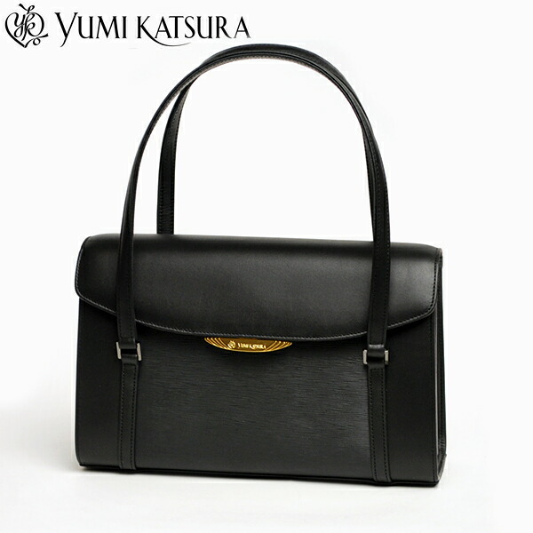 【革の お手入れをして発送】本革 軽い 牛革 フォーマルバッグ YUMI KATSURA 桂由美 yk2251 ブラックフォーマル レディース 冠婚葬祭 入卒式 結婚式 葬儀 入学式 卒業式 黒 大きめ 革 レザー ブランド おしゃれ 20代 30代 40代 50代 60代 70代｜こだわりの革 MARUYA selection