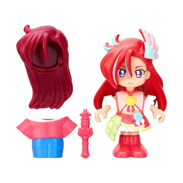 プリコーデドール キュアフラミンゴ トロピカル～ジュ！プリキュア バンダイ画像