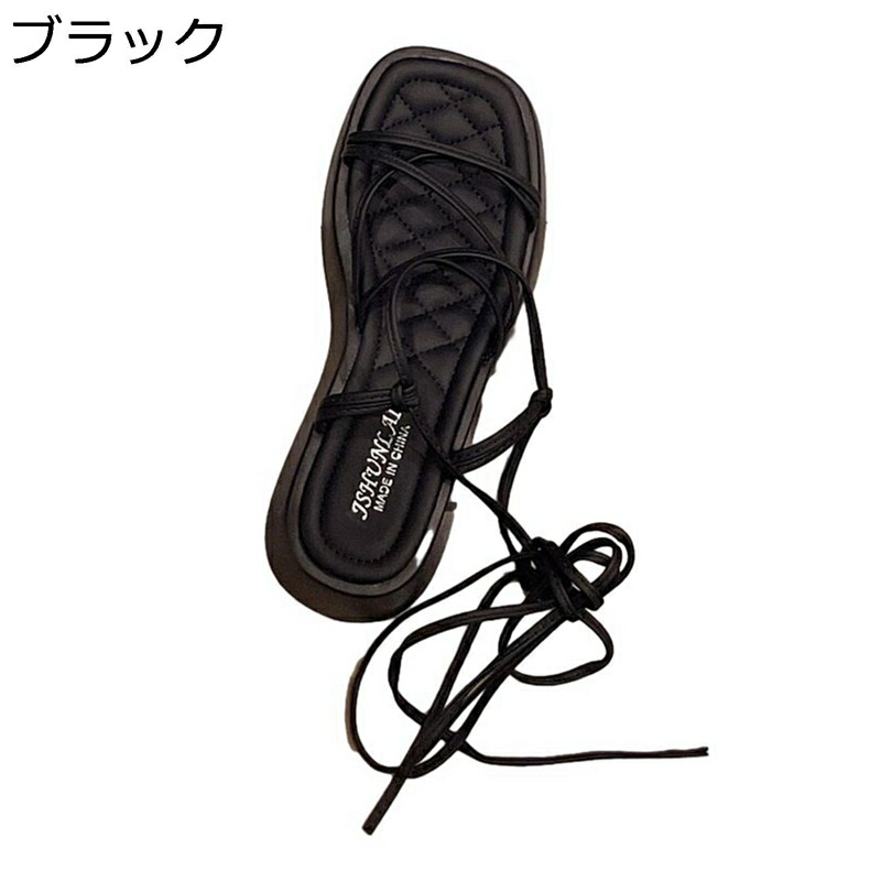 ストラップサンダル レディースサンダル 厚底 5cmソール ローマ風 黒 カーキ ベージュ 春夏用 安定感 クッション性高い 身長アップ ファッション 美脚 流行り トレンド 耐摩耗性 通勤 オフィス 日常 外出 学生
