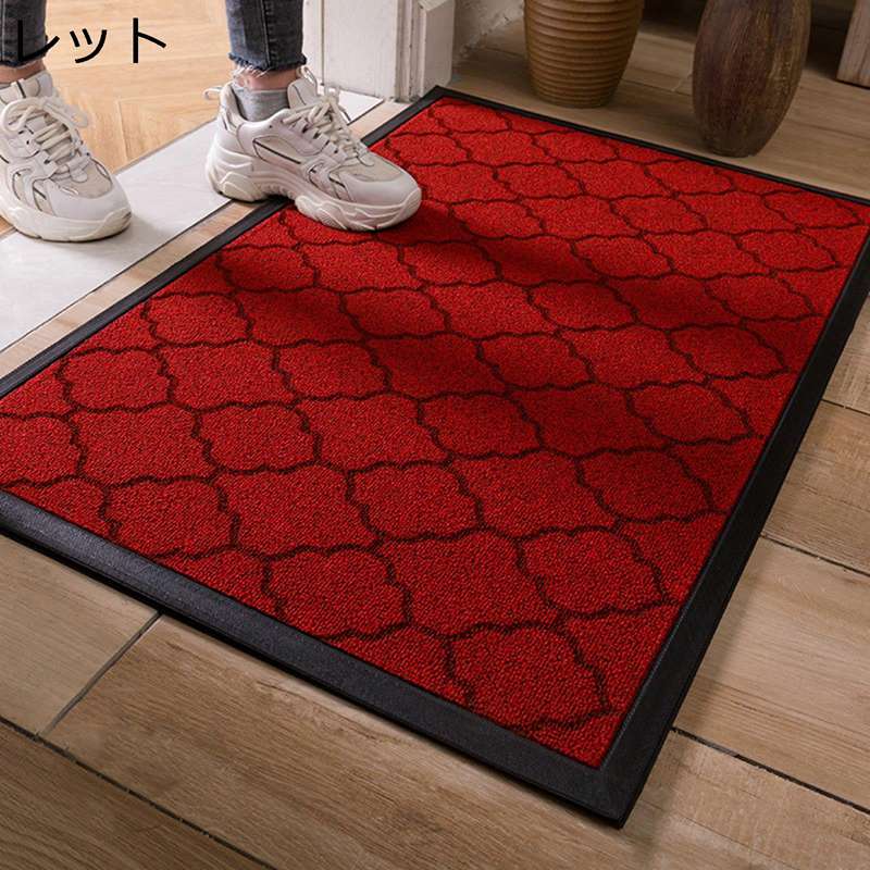 入り口・入口引っ敷き 屋内 照合のしるし柄 分かりやすい かっこ良い 洗える 丸洗い 防音 上滑り御仕舞い 耐磨耗性 歩廊引っ敷き 立ち会い場引っ敷き 床引っ敷き 引っ敷き 部屋の入り口引っ敷き 室内 リビング 御茶の間用 臥榻お座敷 インテリア・寝具・収納-玄関マット