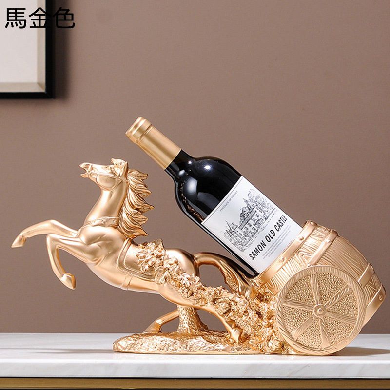 馬のワインラック 馬 鹿 ワインラック クリエイティブ ワインボトルホルダー シングルワインボトルホルダー ワイン棚 樹脂彫刻 動物 収納 ワインストレージ シャンパンホルダー 家飾り バー ワインディスプレイホルダ 新築祝い 引っ越し