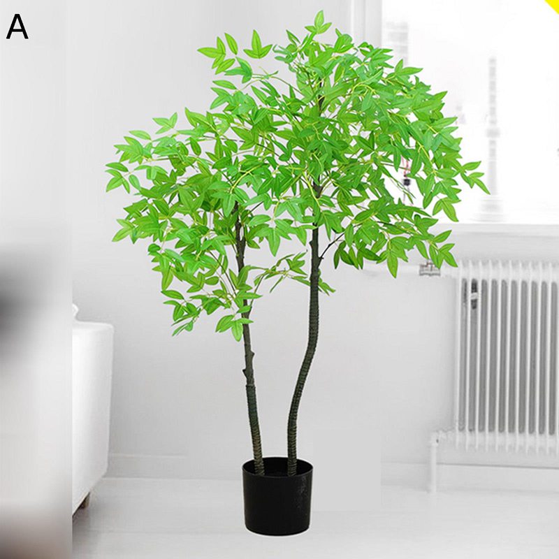 ナンテン フェイクグリーン モンステラ 人工観葉植物 インテリアグリーン リアル 本物そっくり 大型 大型緑葉 観葉植物 人工葉っぱ 人工植物装飾 お世話不要 北欧 アート ins 装飾 宴会 飾り用