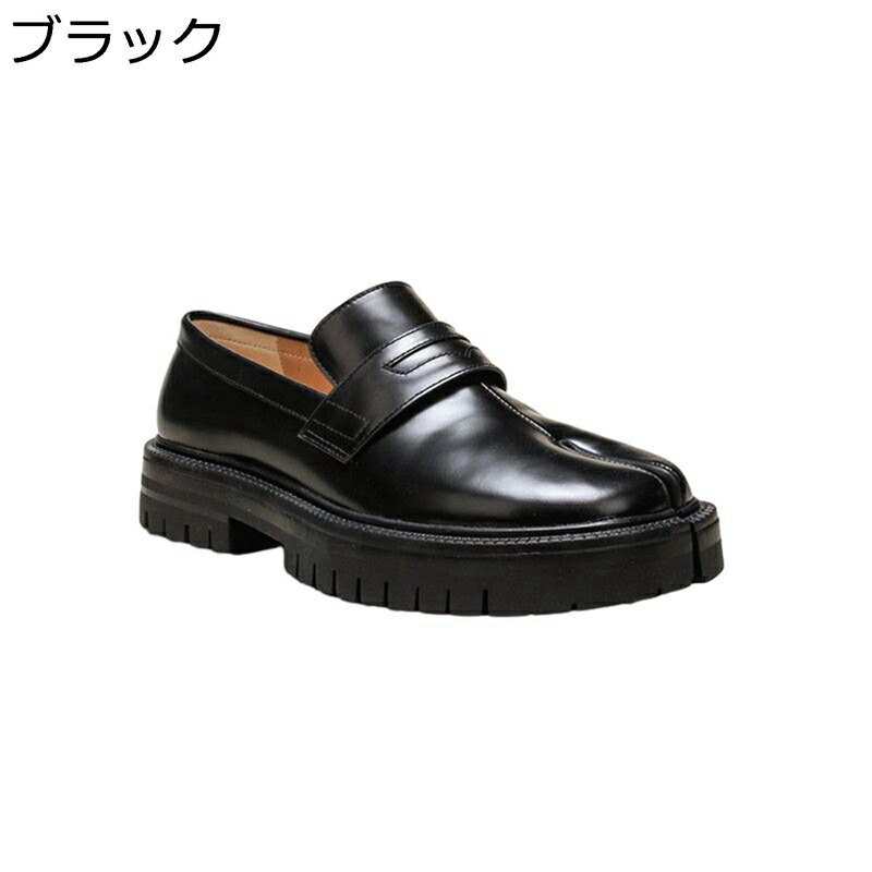 たび 置き目毛皮 足袋シューズ レディース 先欠けら スリッポン 木目細か 艶 モカシン 春夏秋 滑りにくい 蒸れない フォーマル 日常 今めかしい編まれた靴 お上さん用 執務室 牛皮 平べったい 御役目