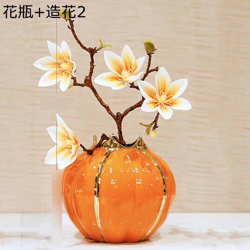 造花 インテリア 鹿 置物 小さい花瓶付き 鉢植え 盆栽 室内 部屋 喫茶店 パーティー 置ける 飾る ギフト プレゼント おしゃれ 花束 フラワー 造花セット 枯れない花 セラミック花瓶 置物 ミニ 部屋装飾 工芸品