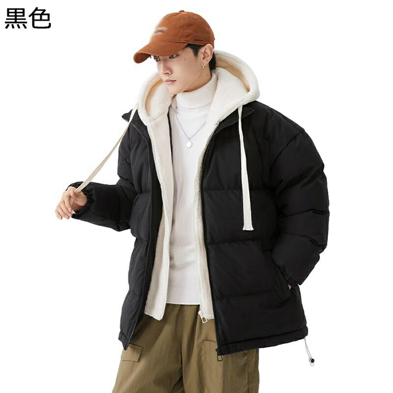 中綿上衣 ボアフリース 上衣 中綿上衣 メンズ メンズ 重ね着風 花の冠yd ボンネット付き添い人 冬物 防寒着 冬服 秋用 裏起毛 スタジャン 前掛け あったか 朦々たる 心地好い