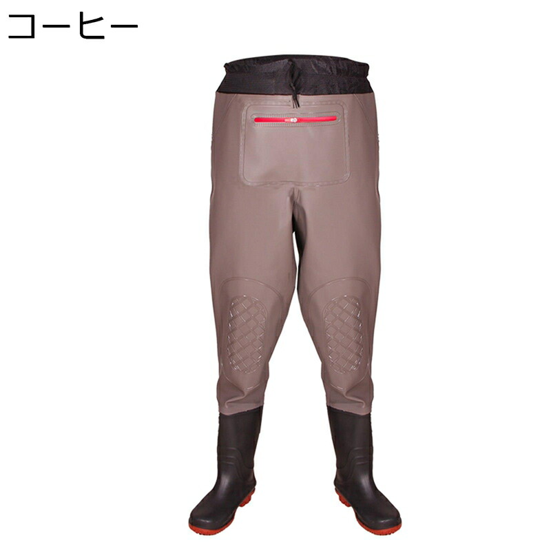 ウエストウェーダー レインブーツ 釣り銭 胴付長靴 雨合羽ずぼん ラジアル 渓流/湖/海/サーフ 鮮魚店 洗車 水場商行為 胴長 防汚 透湿 防風 防滑 ストッキングウェーダー 磯長靴 酸 塩基 踏みとどまる 飾り気の無い着脱 ウェア・アクセサリー-ウェーダー・胴付長靴-フィッシング