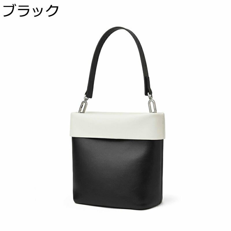 バッグ レディース ハンドバッグ バケツ型 ミニ 小さい パッチワーク ショルダーバッグ 通勤バッグ 手提げ レザー 本革 マグネットバックル 肩掛けバッグ 軽量 小物入れ 花火大会 ギフト