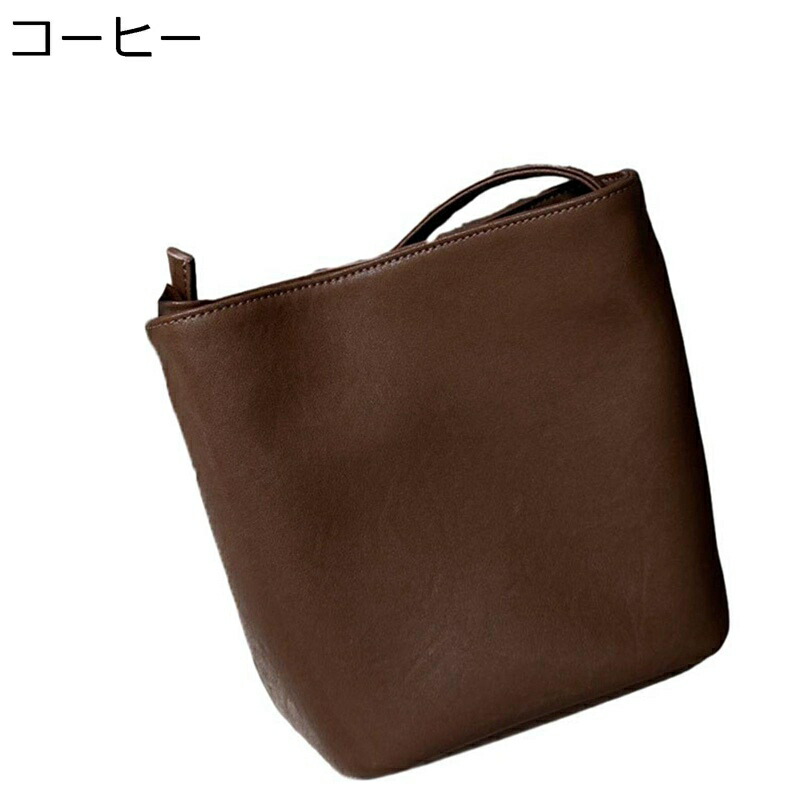 ショルダーバッグ レディース 本革 バケツ型 バケットバッグ 2way 肩掛け 手提げ 小さい 編み込み 無地 レザー 仕切り 斜めがけ 収納力 カジュアル お洒落 純是 かばん ビンテージ 通学 通勤