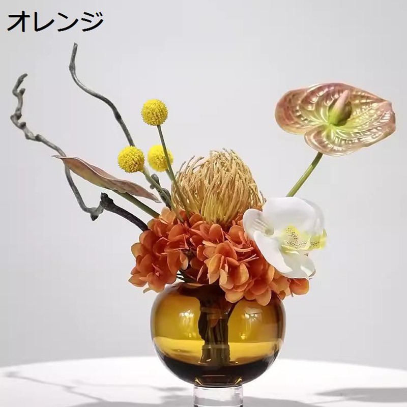 フェイクフラワー 造花 ベニウチワ 御花申し合わせ 室内装飾 室内 人工観葉草木 花立て付き添い人 和今めかしい バス発着場用 旅人宿 喫茶店 耐退色 テレビ受像機台 事務室 事務室 寄り合い 取り計らう不必要