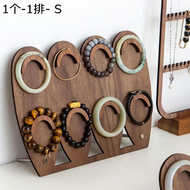 アクセサリースタンド ジュエリーホルダー ネックレス 見せる収納 ディスプレイ用 アクセサリートレー ビーズ 仏陀ビーズ / ひも 収納力 業務用 自宅 撮影用 美しい バレンタイン ギフト
