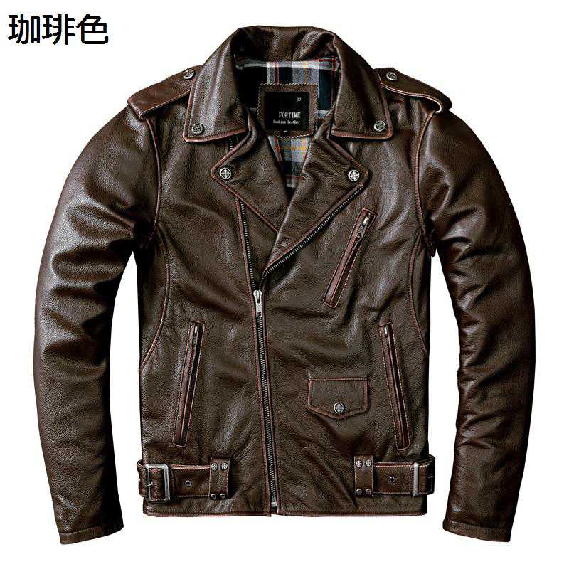 レザージャケット メンズ ライダースジャケット 本皮 長袖 ベルト 牛革ジャン アウター 防寒着 保温 防水 マルチポケット バイカー 通勤 通学 軽量 おしゃれ 紳士服 春秋冬 大きいサイズ 細身 男性