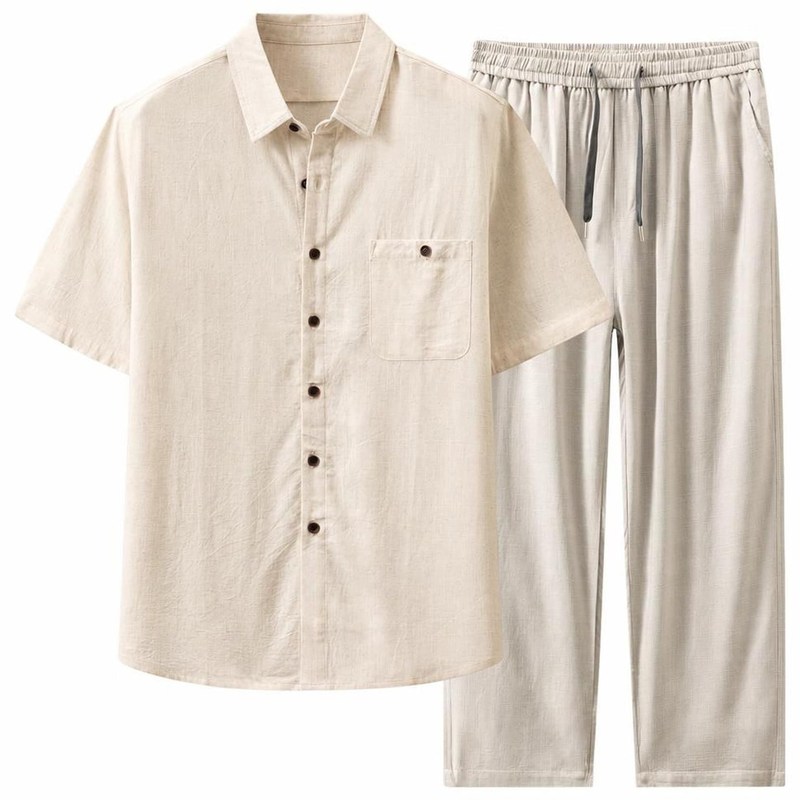 上下セット 大きいサイズ メンズ 半袖 Tシャツ セットアップ ジャージ 夏服 ロングパンツ 2点 カジュアル おしゃれ 通気性 薄手 快適 涼しい ルームウェア スポーツウェア トップス 長ズボン|マルヤ物流サービス