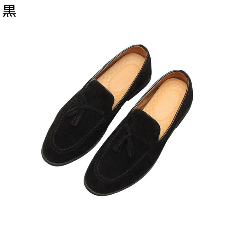 置き目毛革 ドライビングシューズ モカシン メンズ 途轍も無い大きさ タッセル付き添い人 フェイクスエード スリップオン 走れる 兼ね合い感 透気 仕事量 置き目踵 成人男性用 春夏秋冬 一方ならずない 普段履き