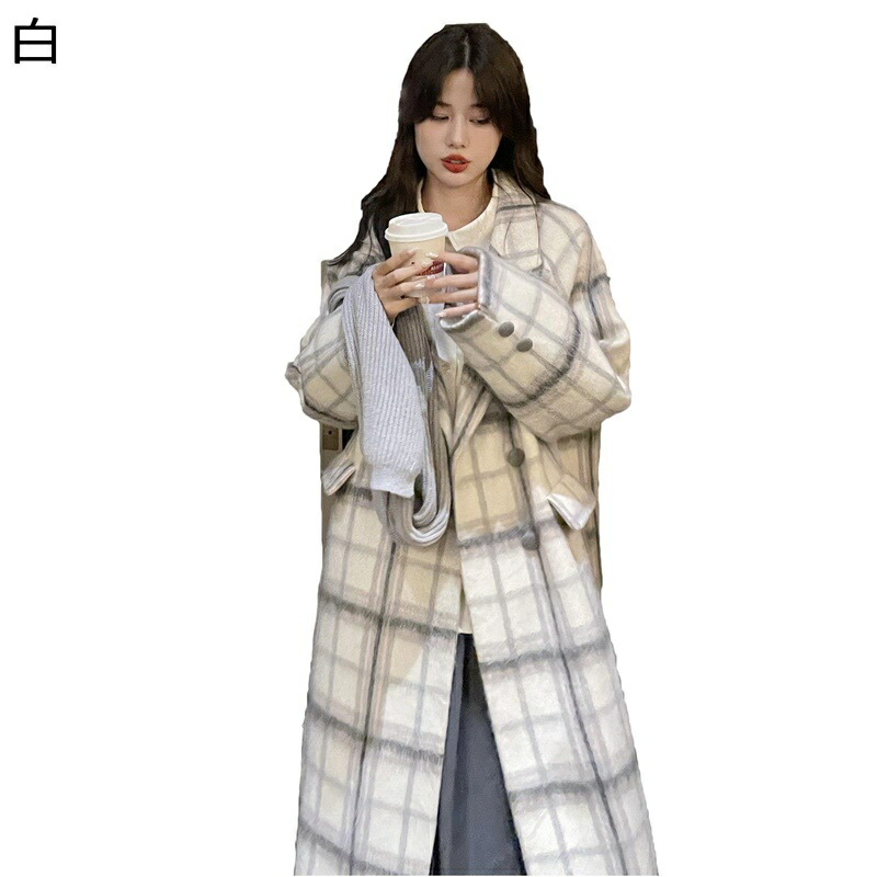 羊毛100％ チェスターコート レディース ラシャ厚地の外套 ロング丈 読み合わせる柄 秋冬服 テーラード 保温 生あたたかい 厚地の外套厚地の外套 流行り物 お上さんらしい 韓国風 表どおり 無地 座標