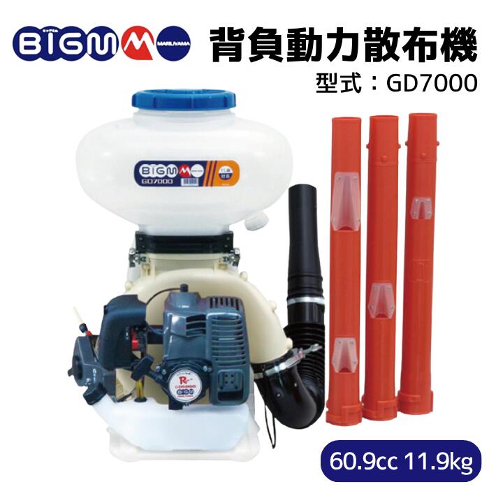 楽天市場】丸山製作所 BIG-M ＜ 背負動力散布機 GD4100 ＞ : 丸山製作所