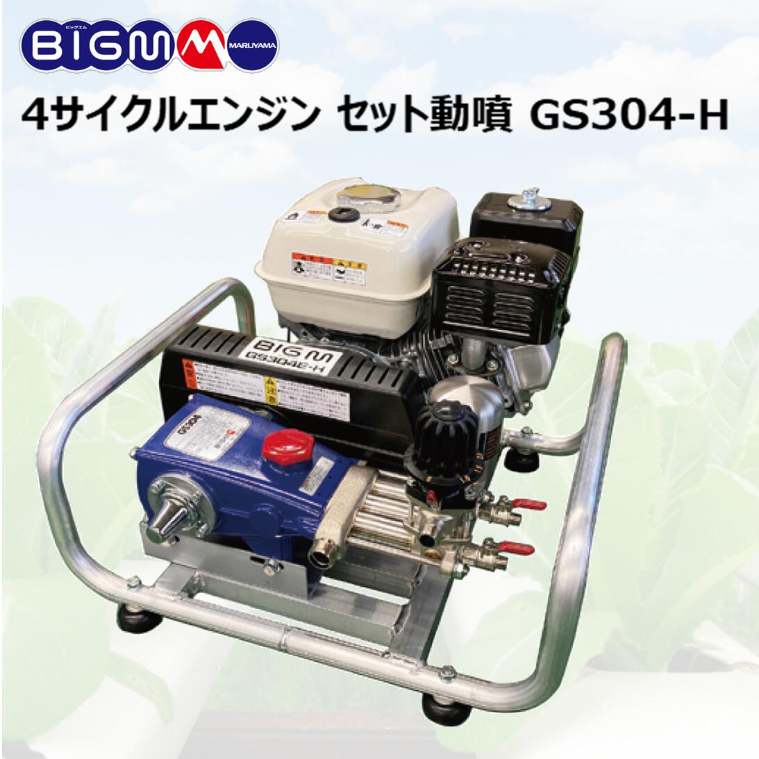 楽天市場】丸山製作所 BIG-M ＜ エンジンセット動噴 GS204E-H