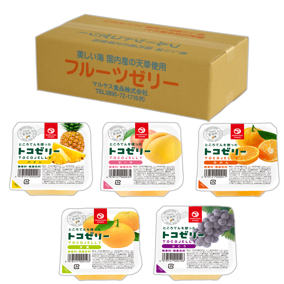 トコゼリースペシャルセット２４個入り　無香料・無着色料