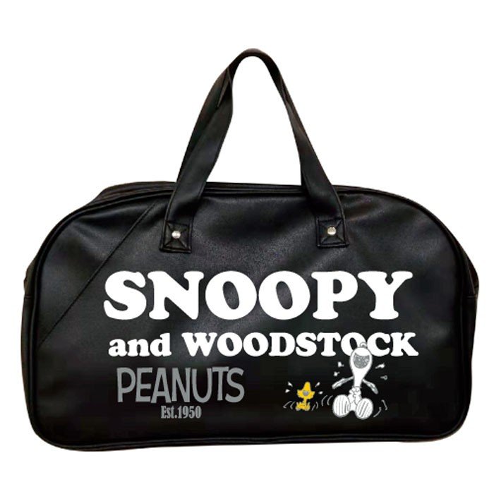 PEANUTS スヌーピー ボストンバッグ ブラック　かばん 楽天市場】ボストンバッグ ピーナッツ スヌーピー PEANUTS