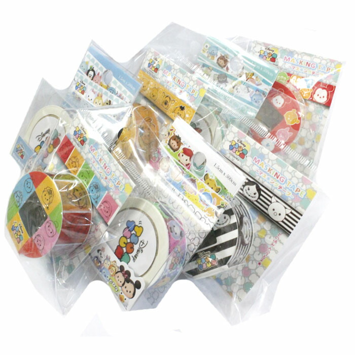 3/18まで】大量マスキングテープロールシールディズニー海外 約380個