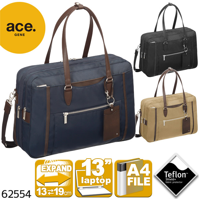 楽天市場 レディース ビジネスバッグ 通勤かばん 21リットル Ace エースジーン ビエナ2 トートバッグ ショルダーバッグ エキスパンダブル Ace Biena かばんのマルゼン楽天市場店