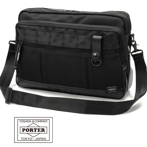 ポーター　PORTER ヒート　ボディバッグ 黒　ショルダー　吉田カバン HEAT(ヒート) SLING SHOULDER BAG | 吉田カバンホームページ