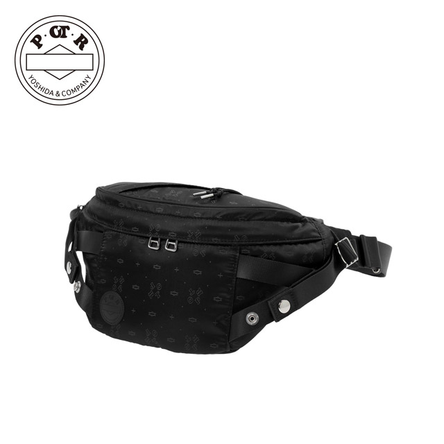 POTR モノグラム ウエストバッグ 998-19806 POTR MONOGRAM WAIST BAG 斜め掛け ボディバッグ メンズ レディース|かばんのマルゼン店