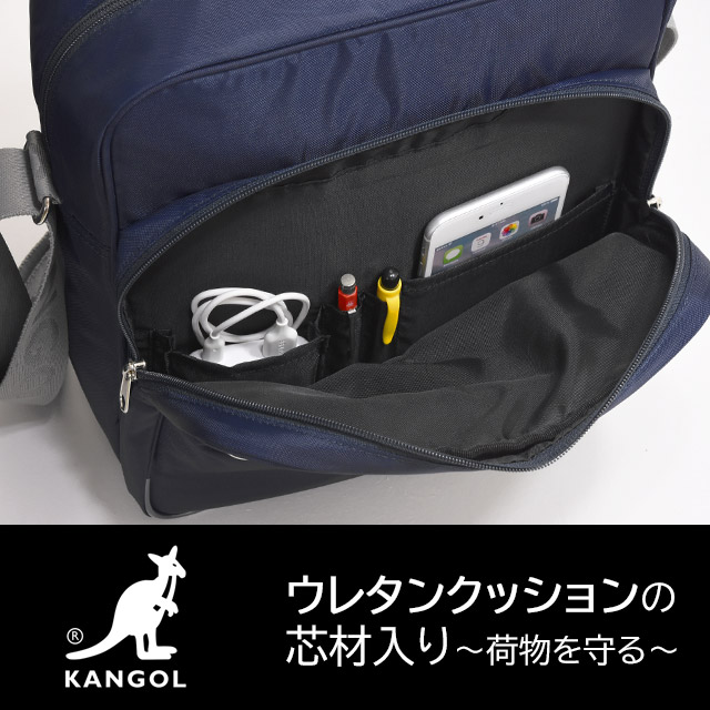 楽天市場 カンゴール ショルダーバッグ スクールショルダー サブバッグ Kangol 横浜バッグ スクールバッグ スクバ 女子 女子高生 中学生 高校生 斜め掛け 軽量 ナイロン 250 10 かばんのマルゼン楽天市場店