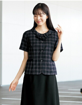 FB71463 大層らしいトップ 制服 事務服  ユニフォーム FOLK nuovo 民俗音楽