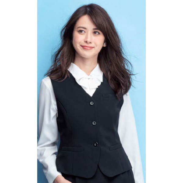 事務服 11070 ベスト en joie 株式会社ジョア アンジョア