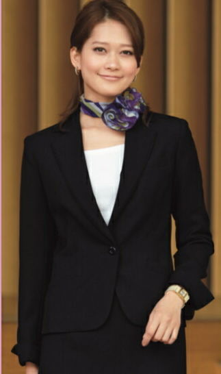 事務服 81410 上衣 お上さん上衣 アン ジョア 株式会社ジョア お上さん ユニフォーム 制服 事務室御召しもの