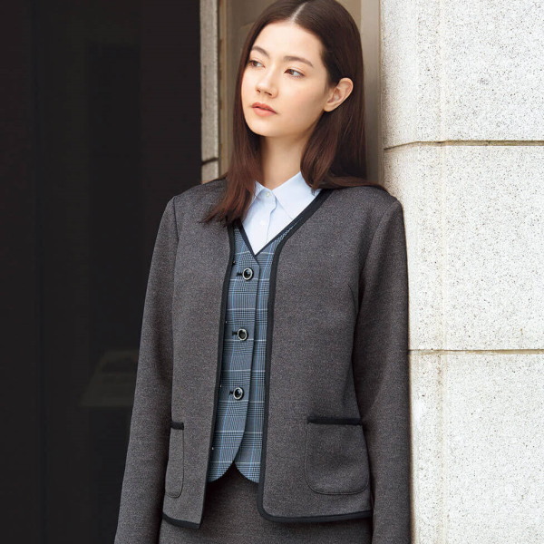 FN1609 編み物上衣 制服 事務服  ユニフォーム FOLK nuovo 民俗音楽