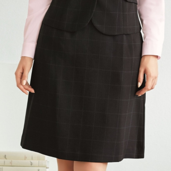 SA307S スカート Aライン ユニフォーム 事務服 制服 株式会社神馬本店 JINBA