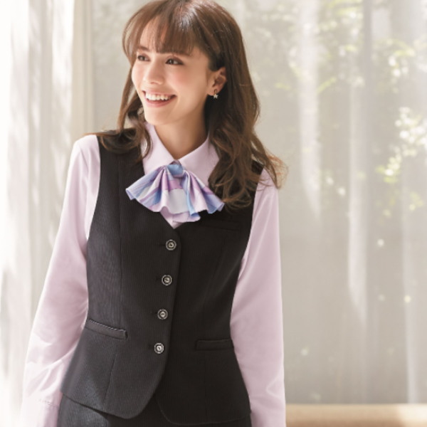 SA340V ベスト ユニフォーム 事務服 制服 株式会社神馬本店 JINBA