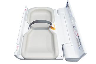 Combi 二人組ウィズ 【聞き入れる21W】 横型御襁褓取り替えっこ台 乳飲み子 御襁褓替え 壁据えつける手合い 室内用便器とり備える（BS-W42のあと取り機種） 【製造会社直送のみ・代引っ張ること不可・NP後ばらい不可】
