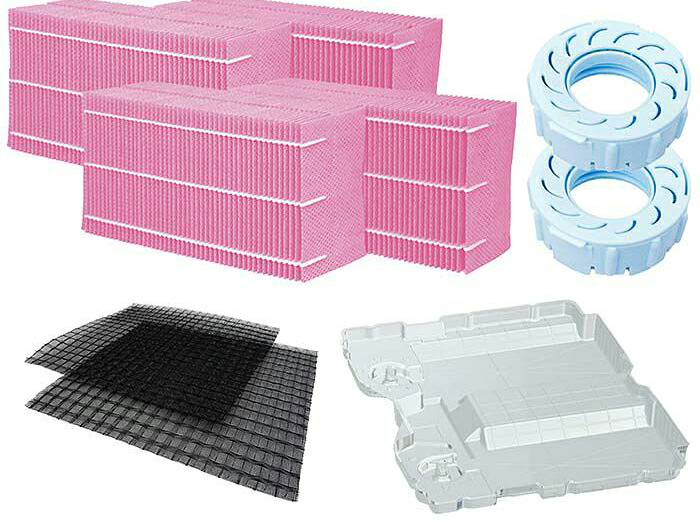 ダイニチ工業 【WEB21188】 水漉し仕掛ける（使い捨て手合い） 加湿器 カンタン取替え水漉し 4個入/カンタン取替え御盆押しかぶせる 3枚入/銀+抗菌差し押さえ 2個入/抗菌大気圏水漉し2枚入り口・入口 ※当て嵌める機種にご忠告の言葉 H060525 別売部分品