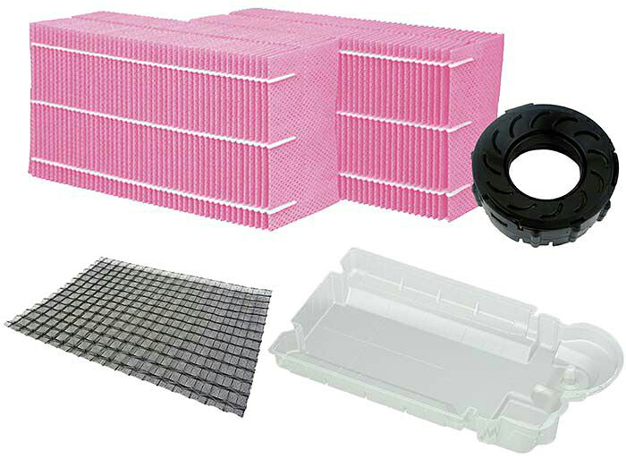 ダイニチ工業 【WEB21190】 水漉し仕掛ける（使い捨て手合い） 加湿器 カンタン取替え水漉し 2個入/カンタン取替御盆押しかぶせる 3枚入/銀+抗菌差し押さえEX-K（黒）/抗菌大気圏水漉し ※当て嵌める機種にご忠告の言葉下さい H060522 別売部分品