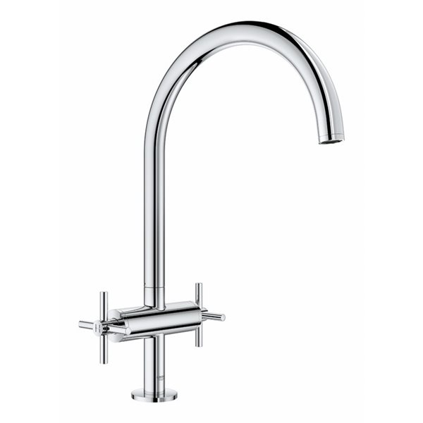 【直送商品】GROHE[グローエ]キッチン用水栓 【30 362 00J】 アトリオ 2ハンドルキッチン混合栓【NP後払い不可】