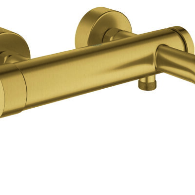 【直送商いもの】GROHE[グローエ] 【33 624 GN1J】 エッセンス・シングルレバーバス・シャワー結びあわせる栓（ブラッシュドクールサンライズ） 抽出エキス 木材・建築資材・設備-花・ガーデン・DIY