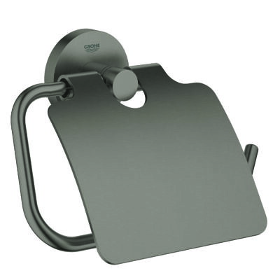 【直送商品】GROHE[グローエ] 【40 367 AL1J】 エッセンシャル・トイレットペーパーホルダー（ブラッシュドハードグラファイト） エッセンシャル