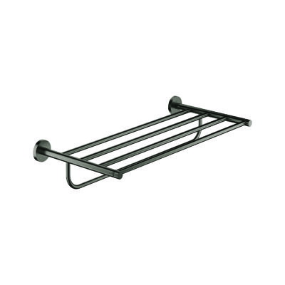 【直送商いもの】GROHE[グローエ] 【40 800 AL1J】 エッセンシャル・マルチタオルラック（ブラッシュドハードグラファイト） エッセンシャル