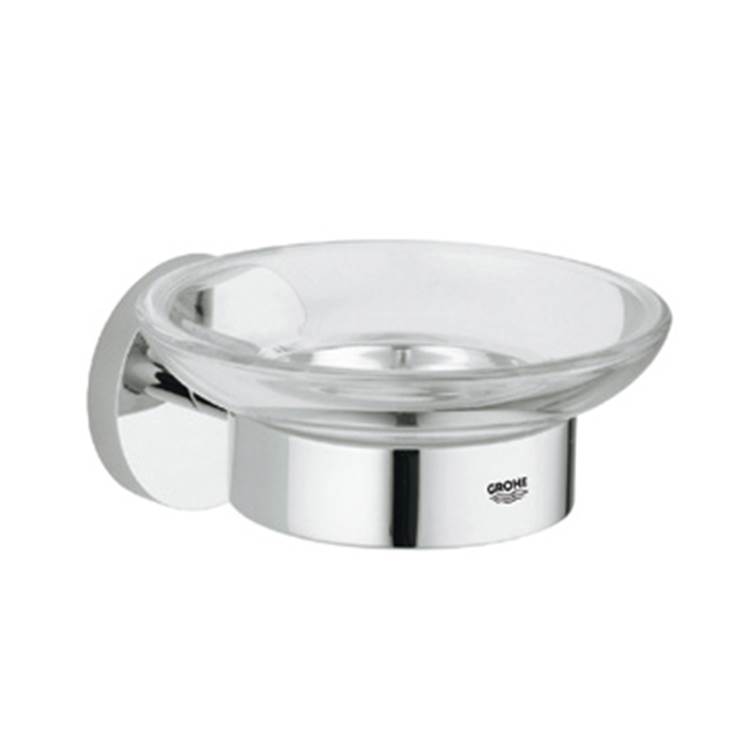 【直送商品】GROHE[グローエ] 【40368001+40369001】 ガラストレイ+トレイホルダー エッセンシャル