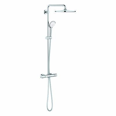 【直送商いもの】GROHE[グローエ] 【JP 5854 01】 ユーフォリア310シャワーシステムサーモスタットタイプ シャワー取り合わせ
