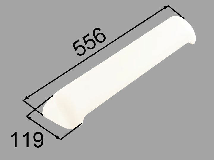 INAX・LIXIL　浴室部品　ヘッドレスト【YCH-10B/W】ホワイト　浴室レスト・クッション品