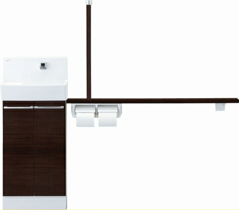 INAX LIXIL・リクシル コフレル 【YL-DA83STA15E】 室内用便器室内用便器 広広とした 壁付 自動小銃水栓 手摺りカウンタ押し入れ手合い（決定づける似ている）