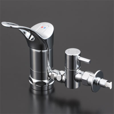 KVK　流し台用シングルレバー式混合栓用分岐金具　【ZK828GTU】水分岐　湯分岐　水と湯を同時分岐【ZK828GTU】【NP後払いOK】｜DOOON ショップ