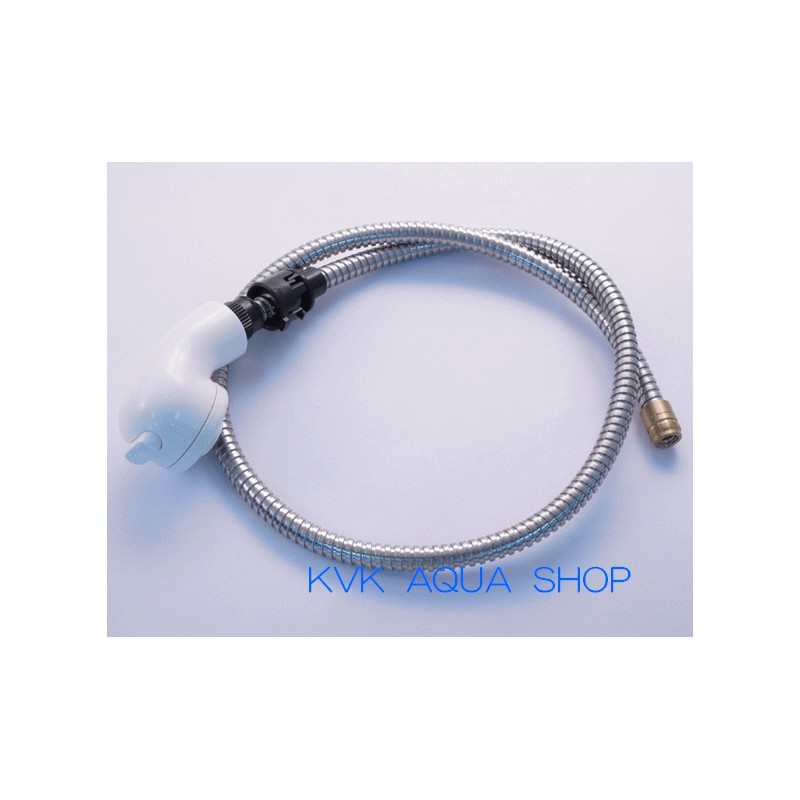 KVK　【Z39357/800】　洗髪シャワーヘッド＆ホースセットホワイト　KVK補修部品＞KVKキッチン・洗面シャワー部品【NP後払いOK】 13,112円