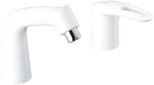 LIXIL リクシル マルチシングルレバー【LF-HX360SYRN（500）/BW1】 FWP/FYP洗面タイプ（エコハンドル） 洗面器・手洗器用水栓金具