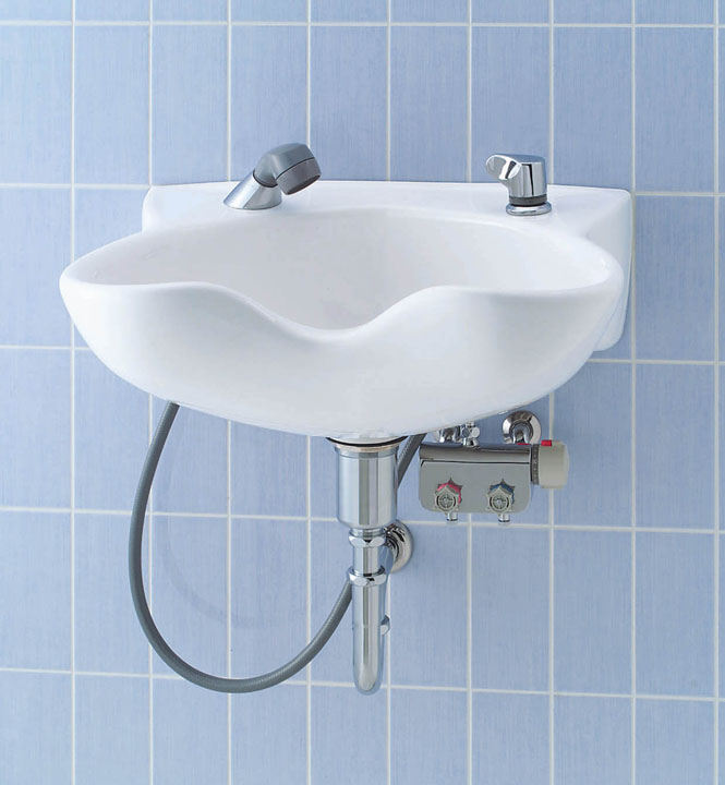 LIXIL リクシル 【SF-47K(HS)】 シリーズ名： シリーズ外 品名： 洗髪器用金具一式（Ｓトラップ）