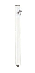 前澤化成工業【14598】ＨＩ－Ａ１６×９４０ブラック EX柱 パレットシリーズ【メーカー直送のみ・代引き不可・NP後払い不可】